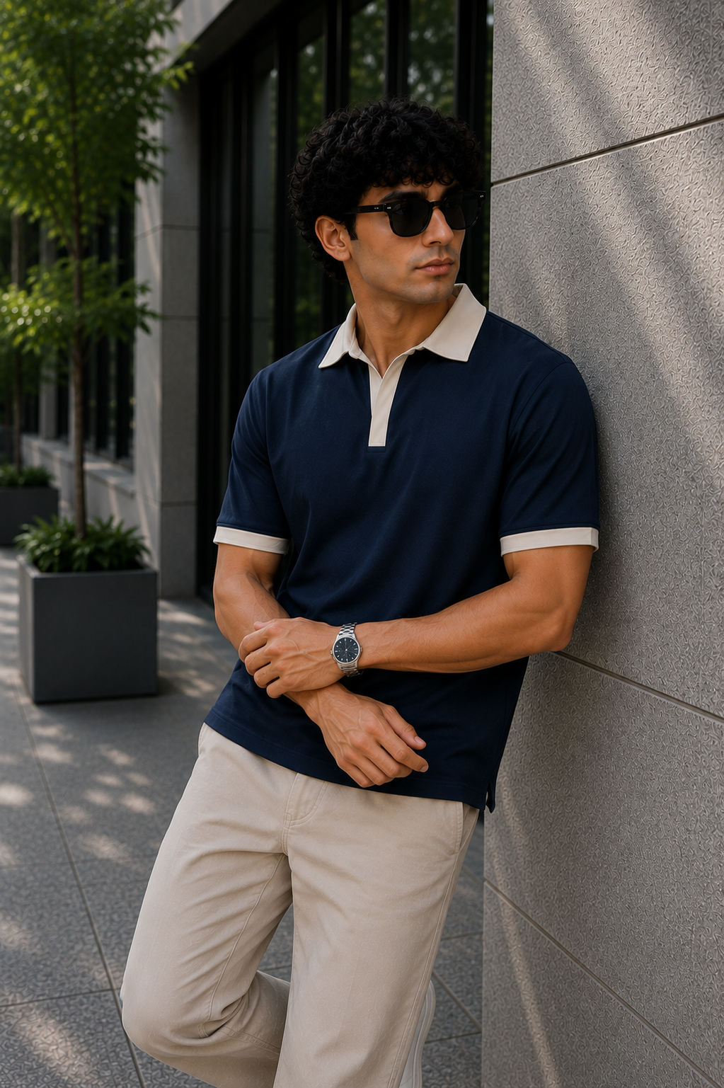 THE HERITAGE POLO NAVY BLUE