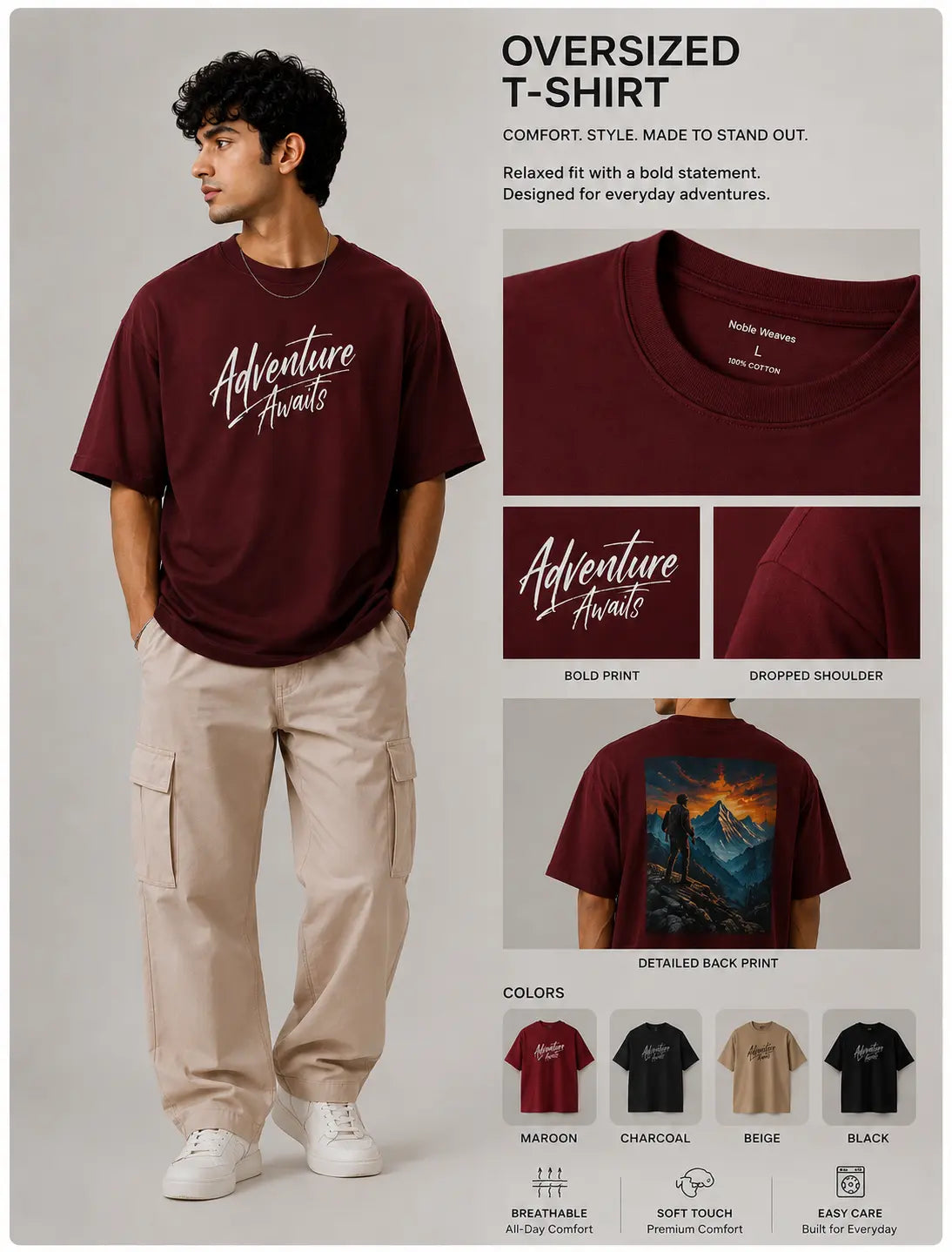 Oversized Tees – Comfort Meets Style