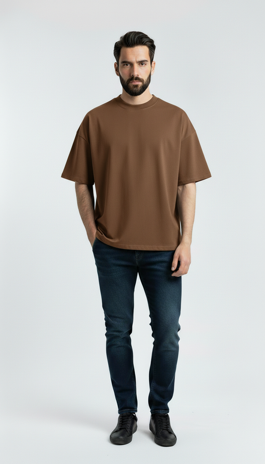 COFFEE BROWN TEE