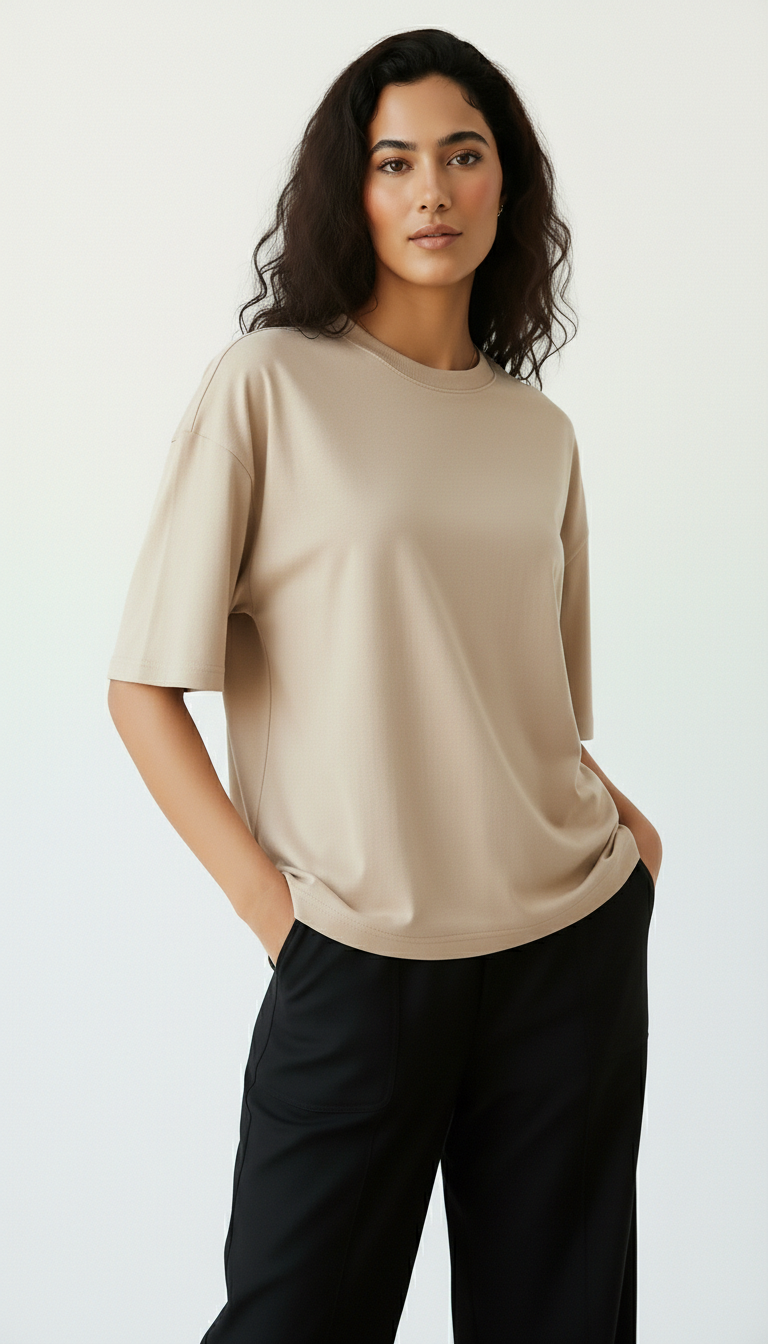 BEIGE TEE