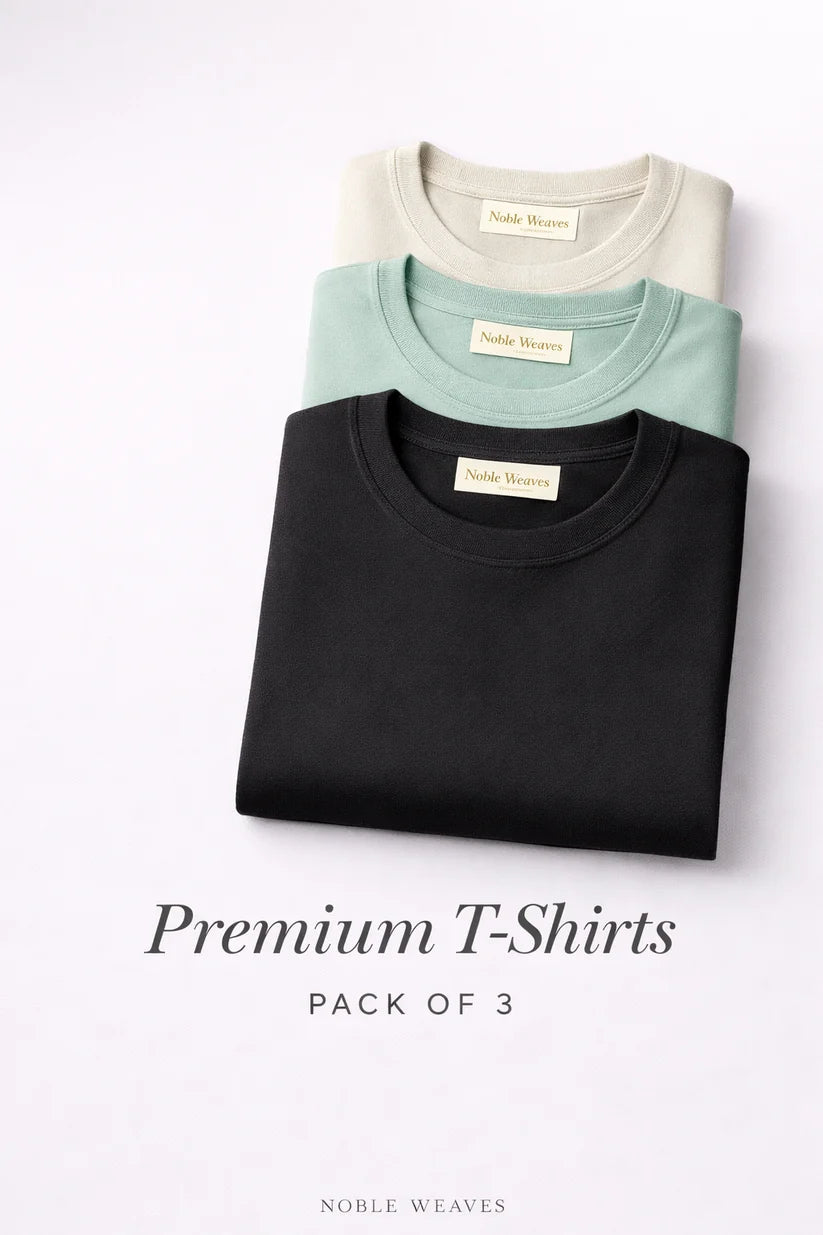 Plain T-Shirts Pakistan | Everyday Comfort | Noble Weaves