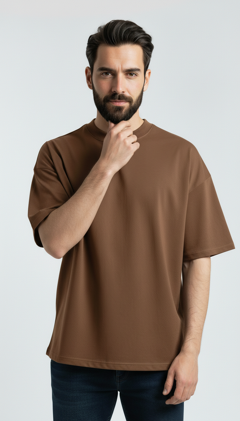 COFFEE BROWN TEE