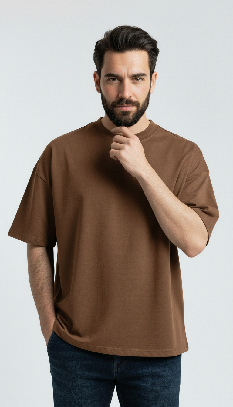 COFFEE BROWN TEE