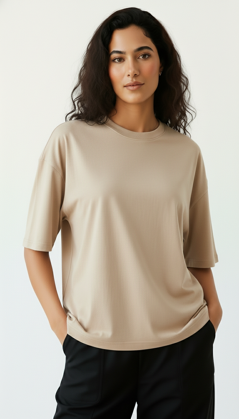 BEIGE TEE