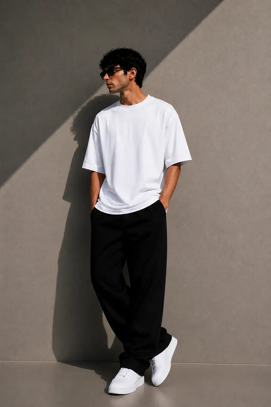 WHITE- OVERSIZED