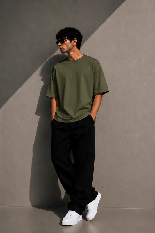 OLIVE- OVERSIZED