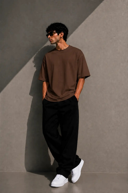 BROWN- OVERSIZED