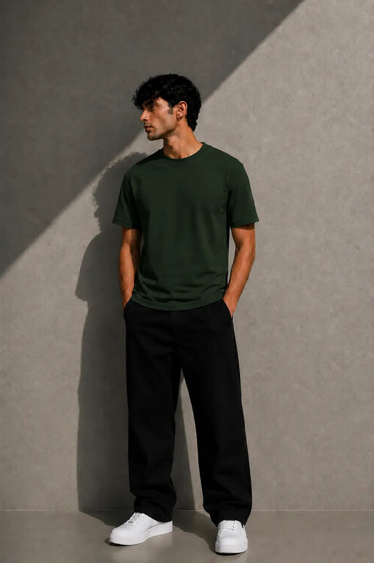 FOREST GREEN- REGULAR FIT
