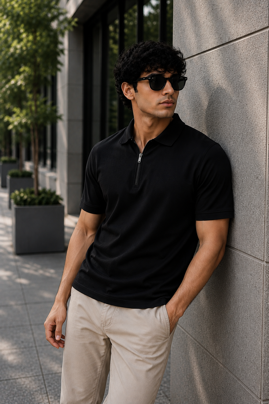 EXCUSIVE- BLACK ZIPPER