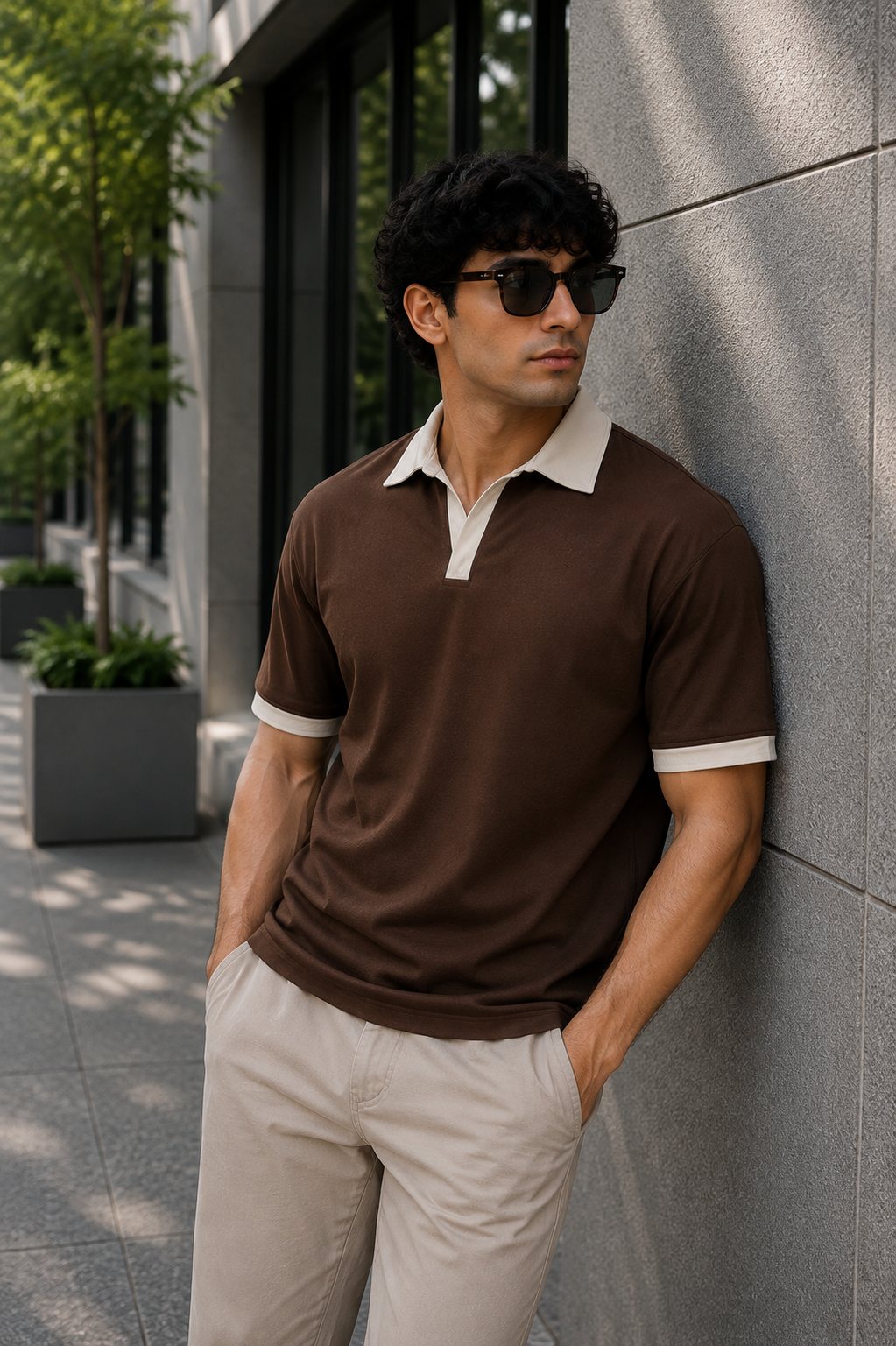THE HERITAGE POLO BROWN
