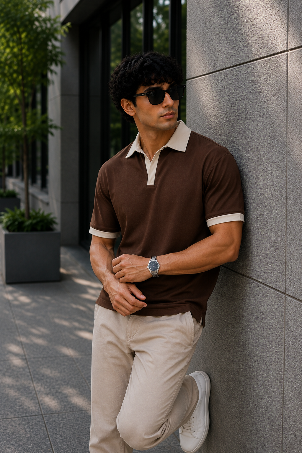 THE HERITAGE POLO BROWN