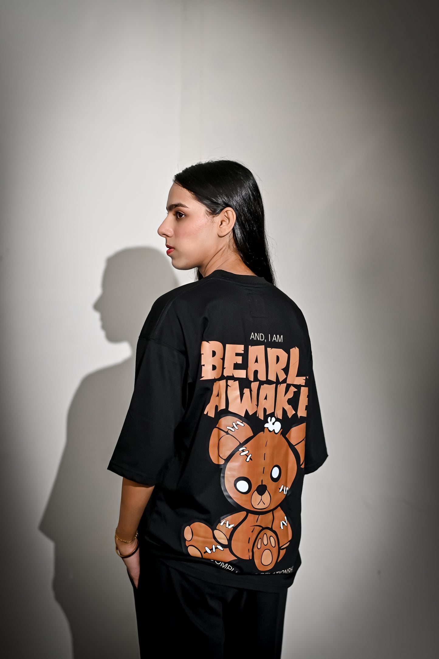 SLEEPING BEAR DROP TEE