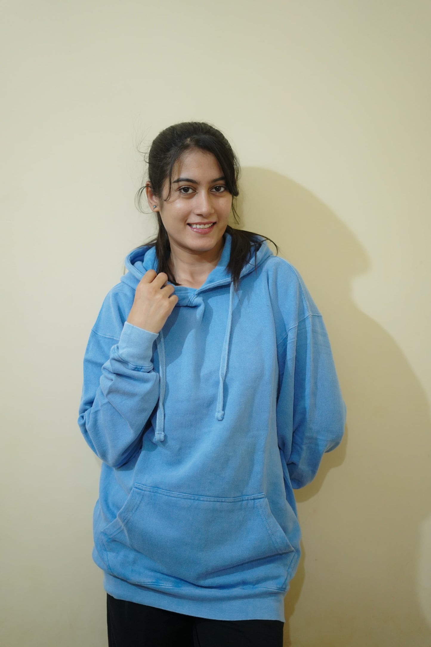 SKY BLUE OVERSIZED PULLOVER