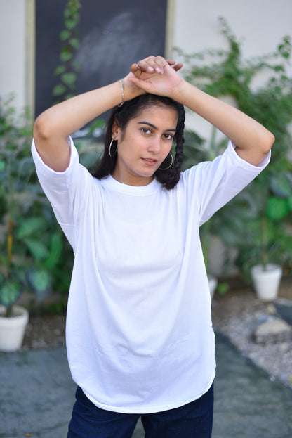 Basic Oversize White Tee