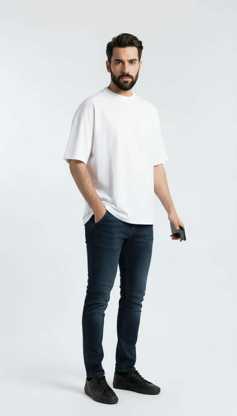 WHITE TEE