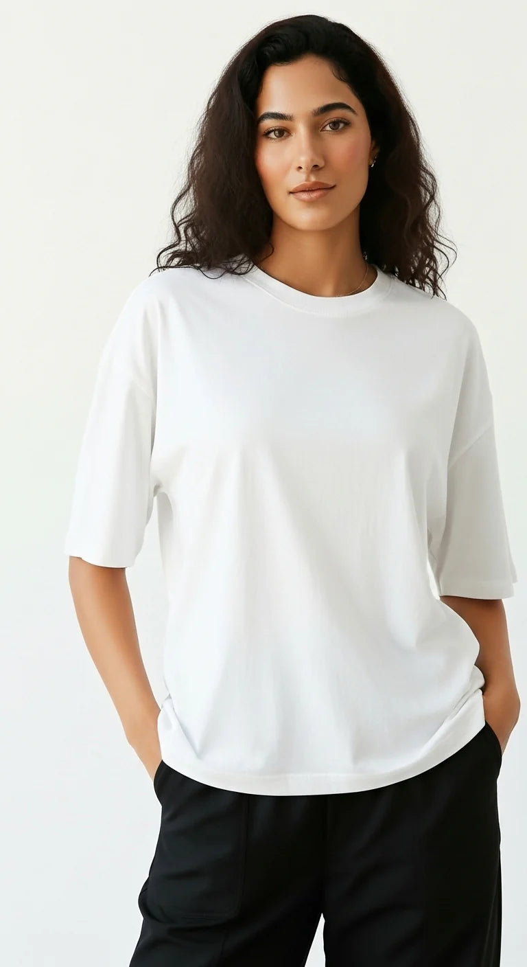 WHITE TEE